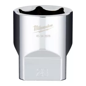 Milwaukee 1/2" Dugókulcsbetét rövid - 28 mm - 1 db