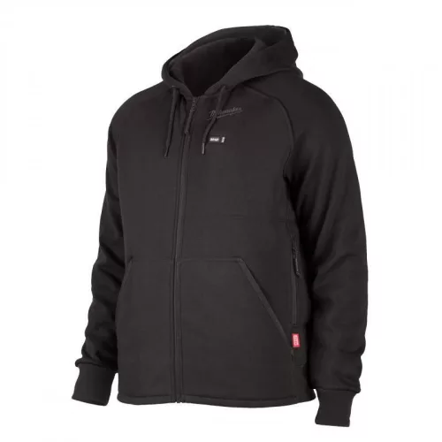 Milwaukee M12HHBL4-0(S) Fűthető kapucnis pulóver Fekete - 1 db