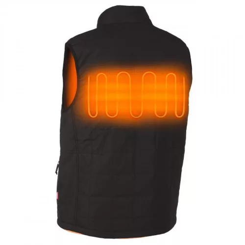 Milwaukee M12HPVBL2-0(XL) Fűthető mellény Hibrid Pufi Fekete - 1 db