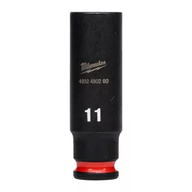   Milwaukee 1/4" Gépi Dugókulcs 6 lapú, hosszú 11 mm - 1 db