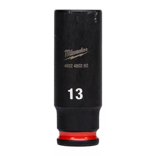 Milwaukee 1/4" Gépi Dugókulcs 6 lapú, hosszú 13 mm - 1 db