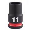 Milwaukee 3/8" Gépi Dugókulcs 6 lapú, rövid 11 mm - 1 db