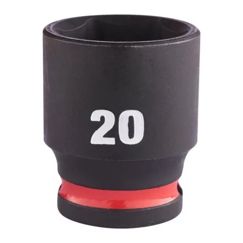 Milwaukee 3/8" Gépi Dugókulcs 6 lapú, rövid 20 mm - 1 db