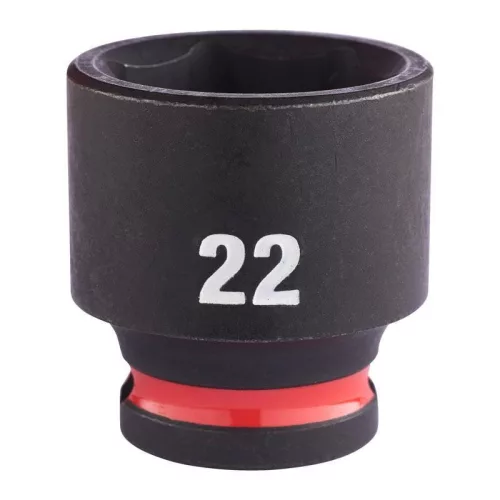 Milwaukee 3/8" Gépi Dugókulcs 6 lapú, rövid 22 mm - 1 db