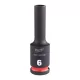 Milwaukee 3/8" Gépi Dugókulcs 6 lapú, hosszú 6 mm - 1 db