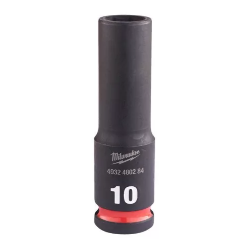 Milwaukee 3/8" Gépi Dugókulcs 6 lapú, hosszú 10 mm - 1 db