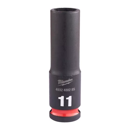 Milwaukee 3/8" Gépi Dugókulcs 6 lapú, hosszú 11 mm - 1 db