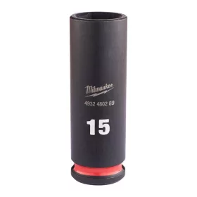   Milwaukee 3/8" Gépi Dugókulcs 6 lapú, hosszú 15 mm - 1 db