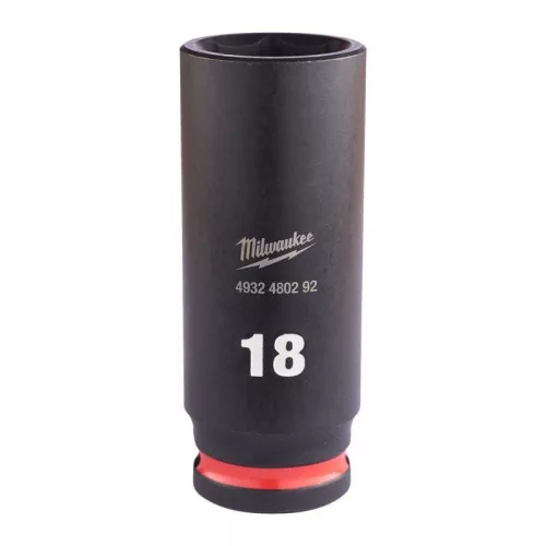 Milwaukee 3/8" Gépi Dugókulcs 6 lapú, hosszú 18 mm - 1 db