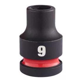  Milwaukee 1/2" Dugókulcsbetét hatlapú, gépi, rövid 9 mm - 1 db