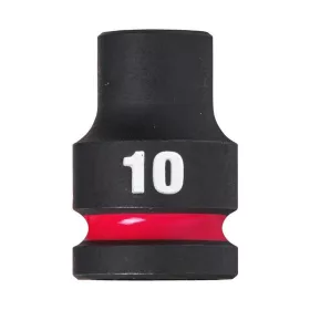   Milwaukee 1/2" Dugókulcsbetét hatlapú, gépi, rövid 10 mm - 1 db