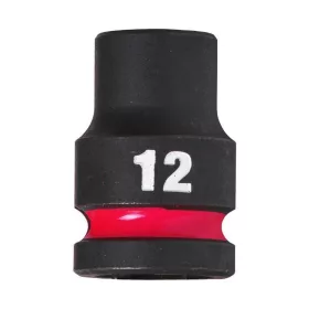   Milwaukee 1/2" Dugókulcsbetét hatlapú, gépi, rövid 12 mm - 1 db