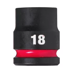   Milwaukee 1/2" Dugókulcsbetét hatlapú, gépi, rövid 18 mm - 1 db