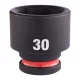 Milwaukee 1/2" Dugókulcsbetét hatlapú, gépi, rövid 30 mm - 1 db