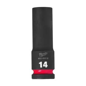   Milwaukee 1/2" Dugókulcs hatlapú 78 mm gépi, hosszú, 14 mm 1 db