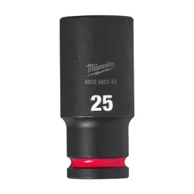   Milwaukee 1/2" Dugókulcs hatlapú 78 mm gépi, hosszú, 25 mm 1 db