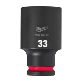  Milwaukee 1/2" Dugókulcs hatlapú 78 mm gépi, hosszú, 33 mm 1 db