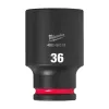 Milwaukee 1/2" Dugókulcs hatlapú 78 mm gépi, hosszú, 36 mm 1 db