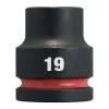 Milwaukee 3/4" Gépi Dugókulcs 6 lapú, rövid 19 mm - 1 db