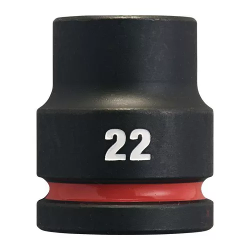 Milwaukee 3/4" Gépi Dugókulcs 6 lapú, rövid 22 mm - 1 db