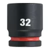 Milwaukee 3/4" Gépi Dugókulcs 6 lapú, rövid 32 mm - 1 db