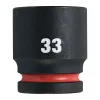 Milwaukee 3/4" Gépi Dugókulcs 6 lapú, rövid 33 mm - 1 db