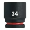 Milwaukee 3/4" Gépi Dugókulcs 6 lapú, rövid 34 mm - 1 db