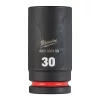 Milwaukee 3/4" Gépi Dugókulcs 6 lapú, hosszú 30 mm - 1 db