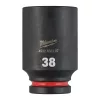 Milwaukee 3/4" Gépi Dugókulcs 6 lapú, hosszú 38 mm - 1 db