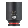 Milwaukee 3/4" Gépi Dugókulcs 6 lapú, hosszú 40 mm - 1 db