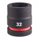 Milwaukee 1/2" Dugókulcs Gépi, rövid 32 mm 1 db