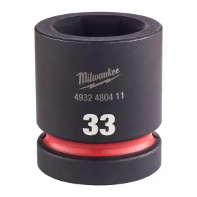   Milwaukee 1" Gépi Dugókulcs 6 lapú, rövid 33 mm - 1 db