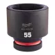 Milwaukee 1" Gépi Dugókulcs 6 lapú, rövid 55 mm - 1 db
