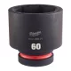 Milwaukee 1" Gépi Dugókulcs 6 lapú, rövid 60 mm - 1 db