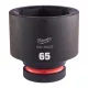 Milwaukee 1" Gépi Dugókulcs 6 lapú, rövid 65 mm - 1 db