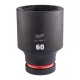 Milwaukee 1" Gépi Dugókulcs 6 lapú, hosszú 60 mm - 1 db