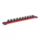 Milwaukee 1/2" Dugókulcsokhoz 10 darabos tároló sín 1 db