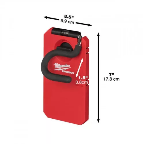 Milwaukee PACKOUT Akasztó S alakú 100 mm - 1 db