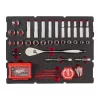Milwaukee 1/2'' Racsni klt + Bitek + Imbusz klt. Packout habbetétben 1 db