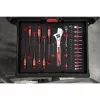 Milwaukee 1/4'' Racsni klt + Csavh klt. Packout habbetétben 1 db