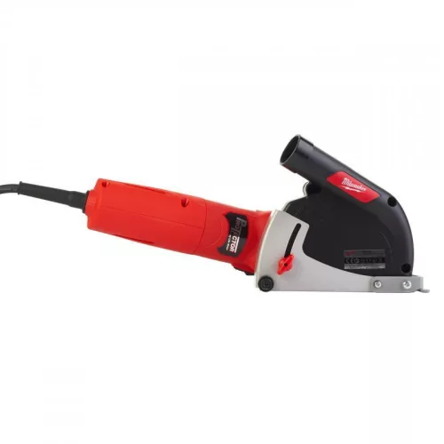 Milwaukee AGV12-125X DEC-SET SAROKCSISZOLÓ 1550 W PORELVEZETŐ BURKOLATTAL