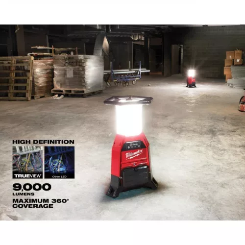 Milwaukee M18ONESLDP-0 M18 ONE-KEY LED KOMPAKT HELYSZÍNMEGVILÁGÍTÓ LÁMPA TÖLTŐVEL