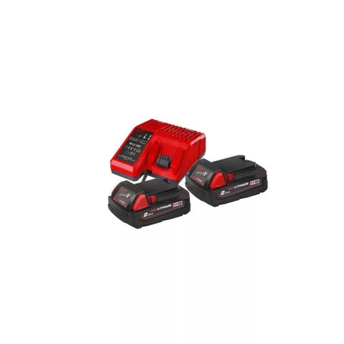 Milwaukee M18NRG-202 M18 NRG SZETT (2 X 2.0 AH AKKUMULÁTOR, M12-18 FC TÖLTŐ)