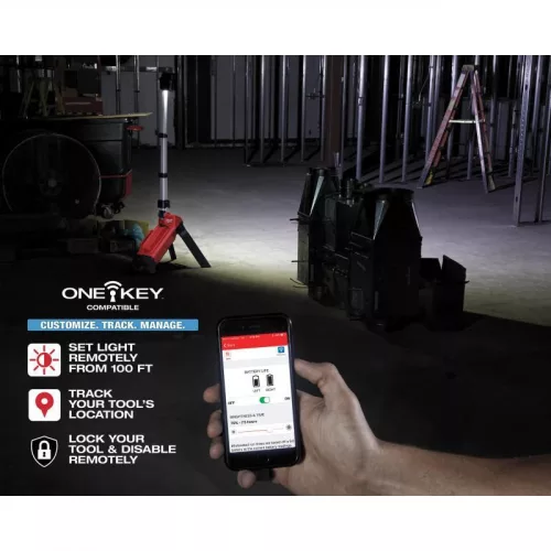 Milwaukee M18ONERSAL M18 ONE-KEY ÁLLVÁNYOS TÉRMEGVILÁGÍTÓ LÁMPA