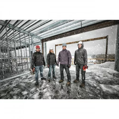 Milwaukee M12HHGREY3-0(XL) Fűthető kapucnis pulóver Szürke - 1 db