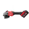 Milwaukee M18FHSAG125XB-552X M18 FUEL NAGY TELJESÍTMÉNYŰ SAROKCSISZOLÓ 125 MM FÉKEZŐ FUNKCIÓVAL