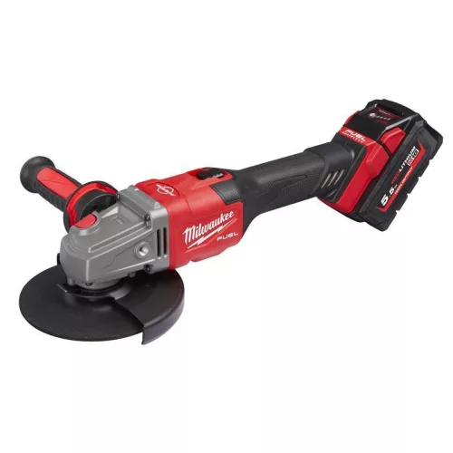 Milwaukee M18FHSAG125XB-552X M18 FUEL NAGY TELJESÍTMÉNYŰ SAROKCSISZOLÓ 125 MM FÉKEZŐ FUNKCIÓVAL