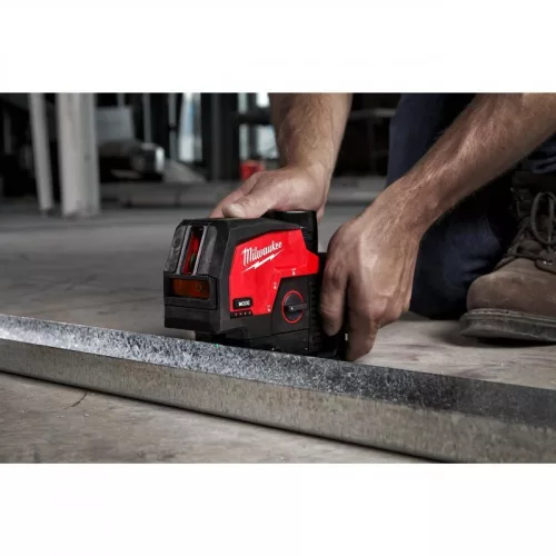 Milwaukee M12CLLP-301C M12 ZÖLD KERESZTVONAL- ÉS PONTLÉZER