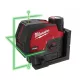 Milwaukee M12CLLP-0C M12 ZÖLD KERESZTVONAL- ÉS PONTLÉZER