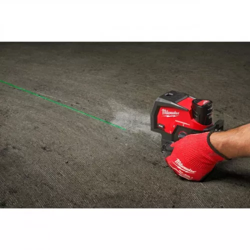 Milwaukee M12CLLP-0C M12 ZÖLD KERESZTVONAL- ÉS PONTLÉZER